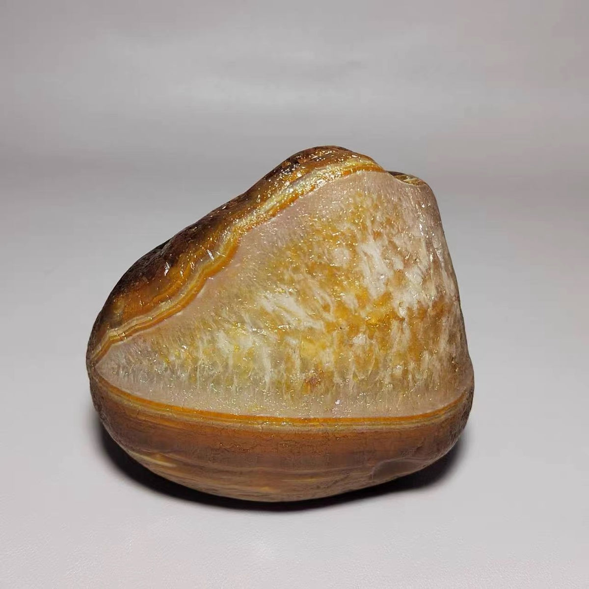 0.007golden yellow Raw Stones
