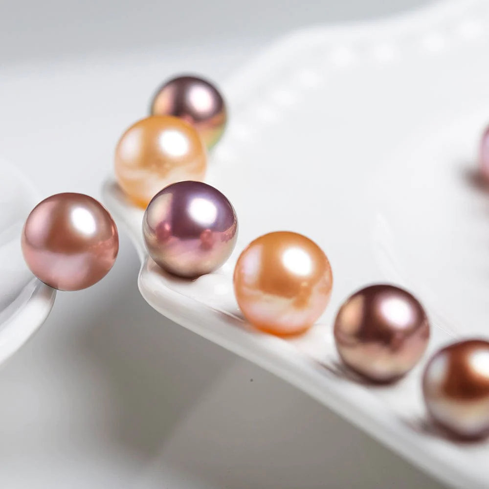 A06.【Live】Double Edison  Pearl  Oyster (Two 8-10mm pearls per shell). New Arrival