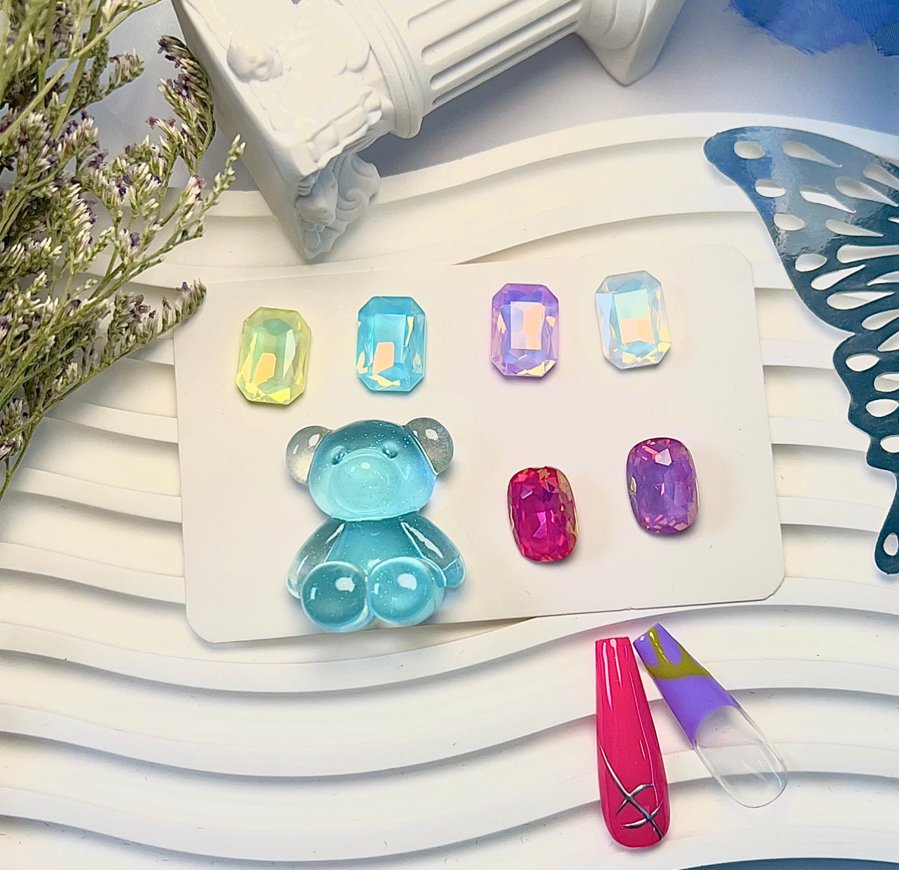 A.022 Bear Morandi Diamond