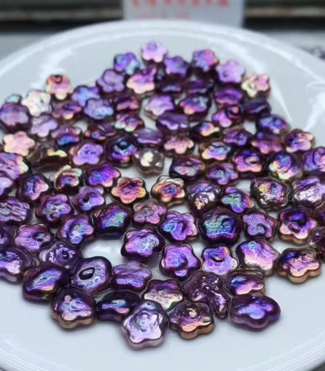 A53.{NEW}Purple Blossom Oyster Pearl